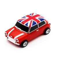 Nouvelle Clé USB Créative en Forme de Mini Cooper, 8 Go/16 Go/32 Go, en Plastique, Idéale comme Cadeau