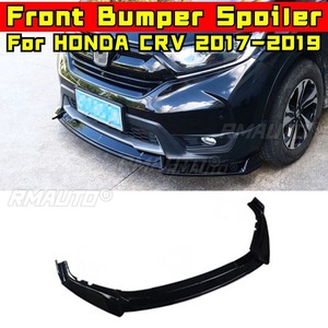 Difusor de Parachoques Delantero para Auto, Spoiler Negro Brillante, Pieza de Modificación para HONDA CRV 2017-2019, Protector de Parachoques, Accesorios para Auto - Product Image 4