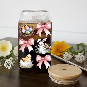 Vaso UV de 16oz <span class=keywords><strong>para</strong></span> la Cacería de Huevos de Primavera, Lindas Fundas <span class=keywords><strong>para</strong></span> Vasos de Pascua con Diseño Femenino, Adhesivos UV DTF <span class=keywords><strong>para</strong></span> Baby Shower, <span class=keywords><strong>para</strong></span> Transferencia de Logotipos - Product Image 4