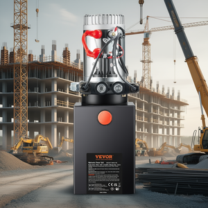 Unidad de Potencia Hidráulica Vevor de 10 Cuartos de Galón, Doble Acción, 12V CC, para Elevador de Construcción - Product Image 2