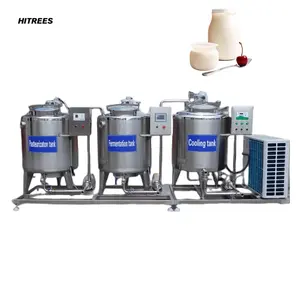 High Automation Yogurt Processing Plant Dairy Milk Production Machine Yogurt Product Line For Food Industry