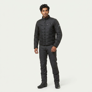 Chaqueta de Motociclismo Transpirable, Impermeable y Cortavientos, con Capucha y Cuello Alto, de 600D Algodón, para Motocross - Product Image 1