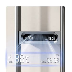 Set <span class=keywords><strong>Shower</strong></span> Pintar Baru dengan Tekanan Hidroelektrik, Keran <span class=keywords><strong>Shower</strong></span> LED Digital, Lampu Atmosfer, Pemasangan di Dinding, untuk Kamar Mandi, Bak Mandi, dan SPA - Product Image 6