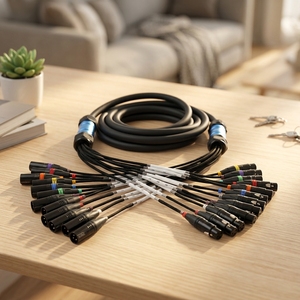 <span class=keywords><strong>Cable</strong></span> de Audio XLR Multicore de 16 Vías a Buen <span class=keywords><strong>Precio</strong></span>, <span class=keywords><strong>Cable</strong></span> Snake de 16 Canales para Transmisión de Señal de Sonido y Luz de Escenario, Micrófono - Product Image 2