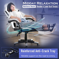 Chaise de jeu populaire et abordable, chaise PC personnalisée, chaise de jeu réglable avec fonction inclinable pour dortoir