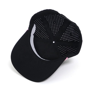 Gorra de Béisbol Deportiva para Exteriores con 5 Paneles, Bordado 3D, Visera Ligeramente Curvada y Perforaciones Láser, Personalizable por Fabricantes de Gorras - Product Image 6