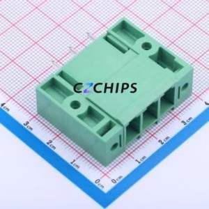 JL5EDGVM-76203G01 Plug-in Terminal Block Through hole,P=7.62mm Connector Board-to-Board / Socket Closed Screw Fixing 1x3P 7.62mm - Product Image 1