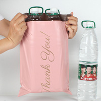 Offre Spéciale – Sacs d'expédition roses personnalisés en polyéthylène pour vêtements, avec bande auto-adhésive, étanches, en LDPE, enveloppes de livraison, sacs de coursier avec logo