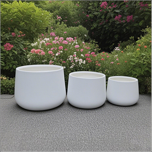 Macetas de Cerámica Nórdicas, Florero Blanco Minimalista para Decoración del Hogar, Maceta Pequeña para Plantas, Maceta para Suculentas - Product Image 4