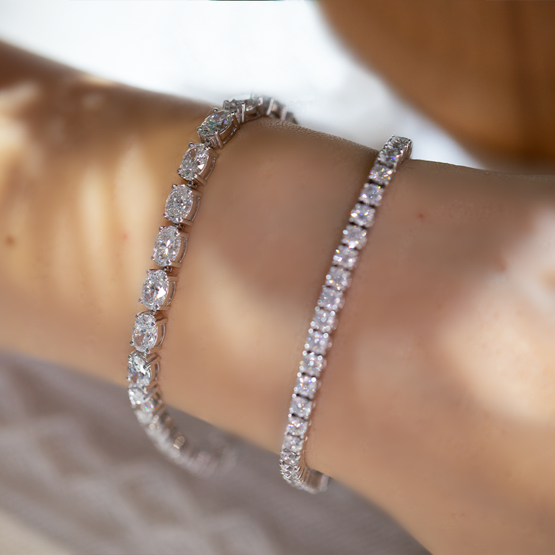 Trendy Fashionable Jewelry Synthetic Diamond Bracelet