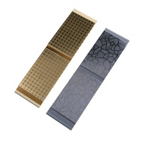 Tablero impermeable de paneles de techo de PVC para interiores de moda moderna para decoración del hogar con servicios de procesamiento de corte y moldeo
