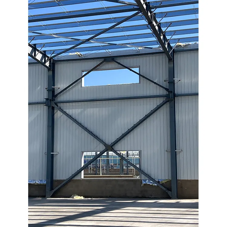 Steel Structure Sandwich Panels Warehouse Metal Workshop Prefabricated Storage Shed Prices