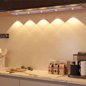 Trong nhà không dây 2W USB sạc từ xa PIR cảm biến chuyển động tủ quần áo đèn từ siêu mỏng dưới đèn tủ - Product Image 2