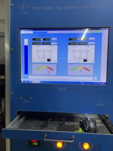 Probador de Vida Útil de Grifos EN817, Circulación Automática de Agua con Calentamiento, Pruebas Simultáneas para Evaluación de Durabilidad - Product Image 3