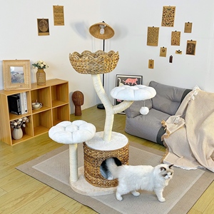 Decorazione <span class=keywords><strong>per</strong></span> la casa con Sisal gratta <span class=keywords><strong>colonna</strong></span> e gatto letto gatto giocattolo Scratcher - Product Image 3