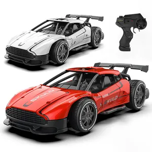 नई शैली खिलौने 2.4G आर सी रिमोट कंट्रोल 1:24 पैमाने धातु उच्च गति कार बच्चों के लिए