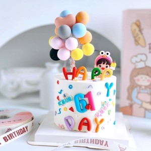 Decoración de Pastel con Letras de Colores para el Día del Niño, Adorno Acrílico para Pastel con Temática de Miel y Dulzura, para Decoración de Fiestas - Product Image 4