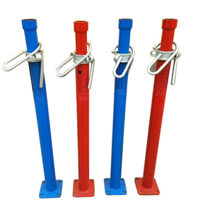 Étais en acier pour la construction, supports de tuyaux en acier de type européen, étais multiprop pour le soutènement de dalles en acier - Product Image 2
