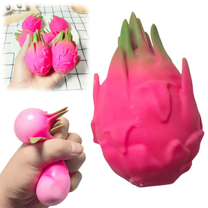 Dragon Fruit Squishies Soft <b>Squeeze</b> Stress <b>Balls</b> Sensory Fidget Toys Relief for Kids Classroom School Office Home - Product Image 3