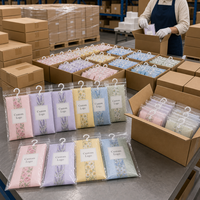 Bolsa de Lavanda Personalizada para Armario, Coche y Aromatización del Hogar