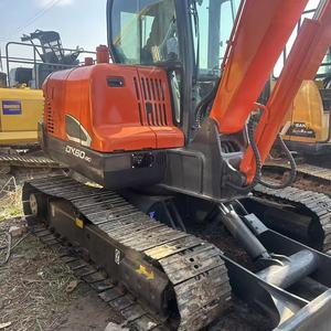 รถขุดตีนตะขาบ Doosan DX60 มือสอง ขนาด 6 ตัน รถขุดไฮดรอลิกขนาดเล็ก เครื่องยนต์ Yanmar แท้จากเกาหลี ชั่วโมงการใช้งานต่ำ ขาย - Product Image 2
