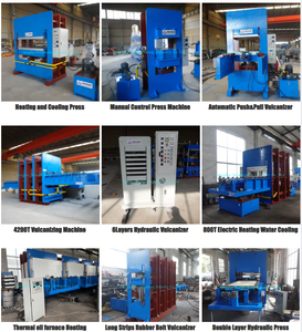 Presse de <span class=keywords><strong>vulcanisation</strong></span> de caoutchouc de type cadre à commande PLC avec dispositif de poussée et de traction - Product Image 4