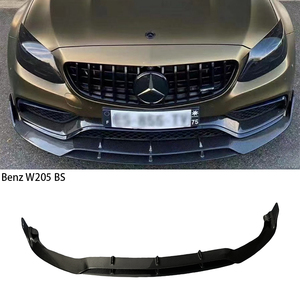 ลิ้นหน้าคาร์บอนไฟเบอร์ทรงสปอร์ต สำหรับรถเบนซ์ C-Class W205 4 ประตู ปี 2015-2021 - Product Image 1