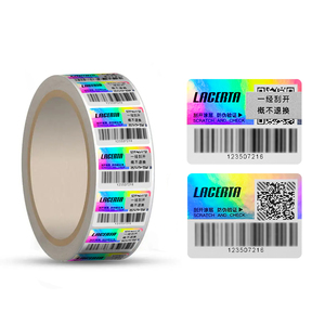 Nhà máy tùy chỉnh thiết kế nhãn bảo vệ Thương hiệu Ba Chiều con dấu Scratch-off bảo hành bảo vệ an ninh dán - Product Image 5