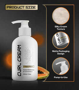 CPNP GMPC <span class=keywords><strong>Crème</strong></span> de Coiffage Définition des Boucles Homme au Beurre de Karité et Vitamine E, Ondulations Plage, Cheveux Bouclés, Marque Privée - Product Image 6