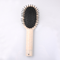 La nouvelle brosse à cheveux de couleur grise Beige en granulés de paille, bijoux, cachette cachée sûre, boîte secrète parfaite pour le voyage ou à la maison