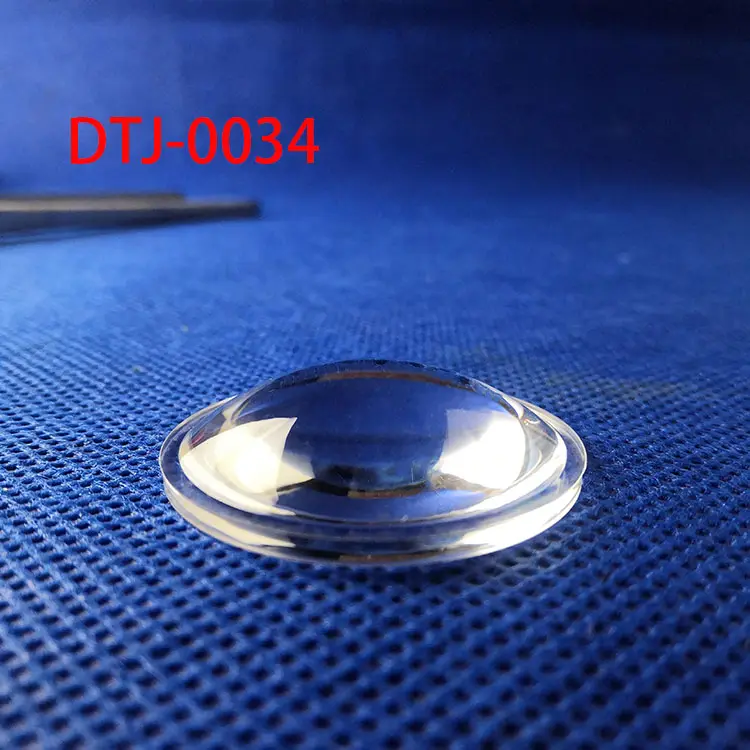 Hoge Kwaliteit Led Diameter 35Mm Halve Cirkel Glossy Acryl Kan Worden Gebruikt Voor Cob Stage Licht Outdoor Verlichting Lamp Bolle lens