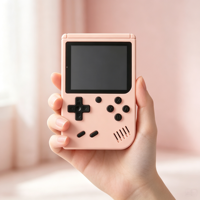 Console de Jeu Vidéo Portable pour Enfants 400-en-1, Mini Lecteur Portable Style Classique pour un Jeu Amusant et un Cadeau Idéal