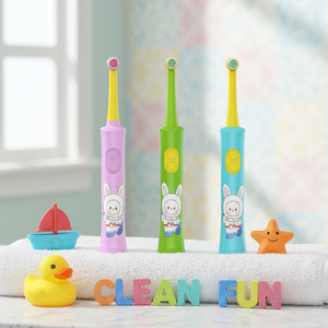 Cepillo de Dientes Eléctrico Recargable Premium para Niños con Limpieza Rotativa - Product Image 1
