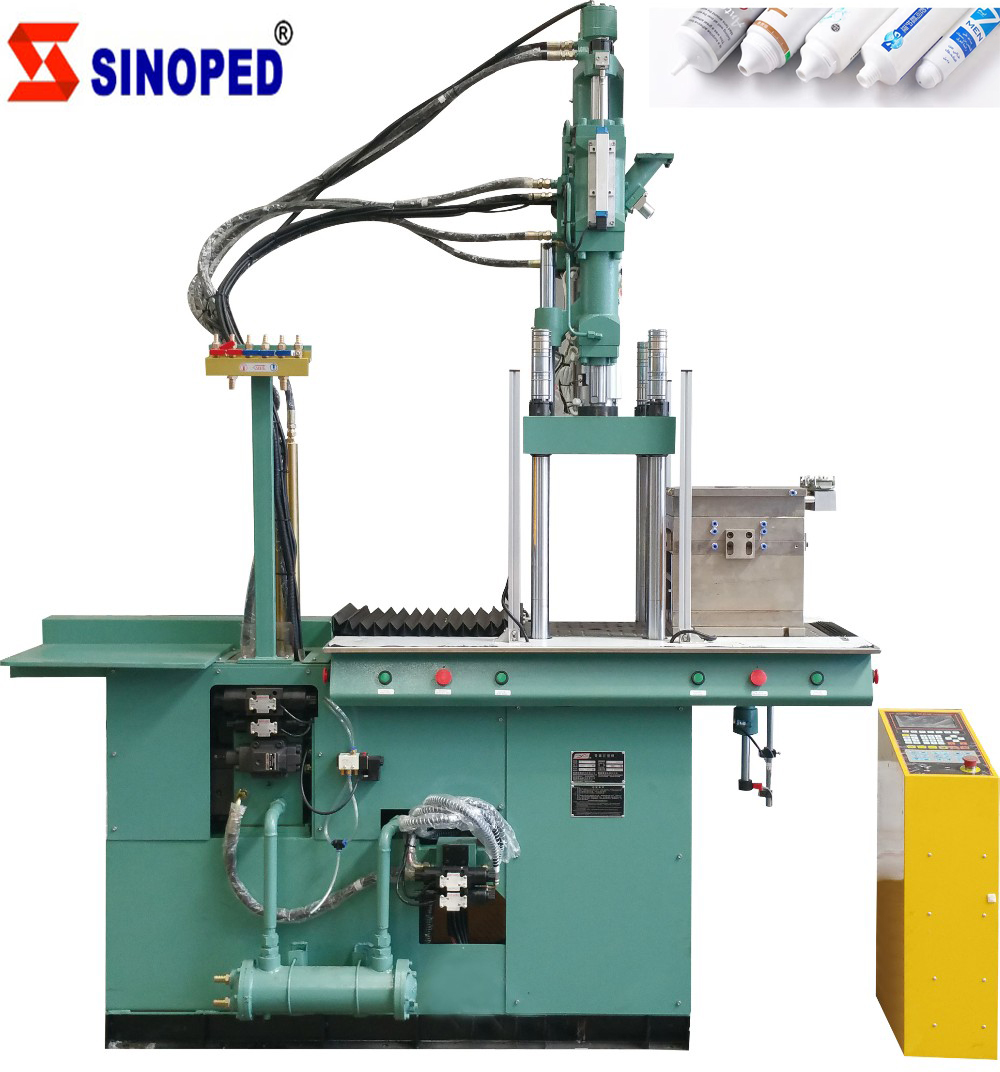 Небольшая вертикальная машина для литья под давлением с раздвижным столом для быстрого обнаружения