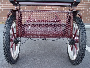 Nouveau style, prix d'usine, chariot à poney à 2 roues, chariot de marathon, chariot pour poney et cheval à vendre - Product Image 5