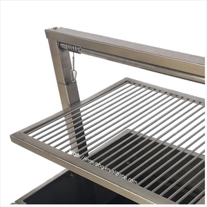 <span class=keywords><strong>Parrilla</strong></span> <span class=keywords><strong>de</strong></span> acero inoxidable, altura ajustable, para madera o carbón, <span class=keywords><strong>Argentina</strong></span> - Product Image 4