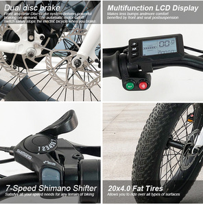 Vélo Électrique Hybride Pliant Femme Urbain Économique avec Pneus Larges, Écran LCD, Cadre en Aluminium et Freins à Disque - Product Image 6