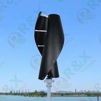 Système d'éolienne à axe vertical triphasé AC VAWT 5KW 10KW 15KW 20KW, générateur à axe vertical 48V/96V/220V/380V pour usage résidentiel et commercial