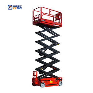 Plate-forme élévatrice à ciseaux automotrice électrique d'équipement d'accès de 12m pour la <span class=keywords><strong>location</strong></span> - Product Image 1
