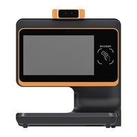 Terminal de reconnaissance faciale à double écran Support d'empreintes digitales Caméra binoculaire NFC Terminal de kiosque