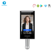 Terminal de Gestión de Visitantes para Edificios Inteligentes de 8 Pulgadas con Reconocimiento Facial Binocular Integrado, Compatible con USB/Relé