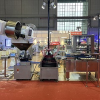 Machine commerciale entièrement automatique motorisée en acier inoxydable pour diviser et arrondir la pâte, capacité de 7600 pièces/heure