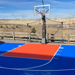 हॉट सेलिंग मॉड्यूलर आउटडोर बास्केटबॉल कोर्ट पोर्टेबल इंटरलॉकिंग प्लास्टिक ग्रिल टेनिस कोर्ट स्पोर्ट्स फ्लोर - Product Image 4