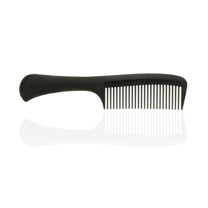 Peine de mango largo Antiestático de fibra de carbono negro para <span class=keywords><strong>mujer</strong></span> - Product Image 5