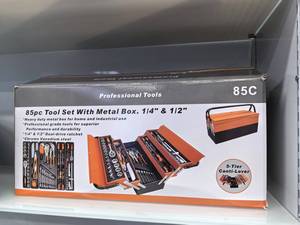 RYNEX 85 Uds Kit <span class=keywords><strong>de</strong></span> <span class=keywords><strong>herramientas</strong></span> plegable coche hogar <span class=keywords><strong>Caja</strong></span> <span class=keywords><strong>de</strong></span> <span class=keywords><strong>Herramientas</strong></span> compacta con juego <span class=keywords><strong>de</strong></span> llaves <span class=keywords><strong>de</strong></span> trinquete almacenamiento multicompartimento para reparación <span class=keywords><strong>de</strong></span> automóviles DIY - Product Image 5