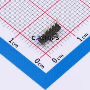 IPCP127M06PB08S Pin Header SMD,P=1.27mm Connector 1x6P 1.27mm Pin Header Vertical Mount - Product Image 1