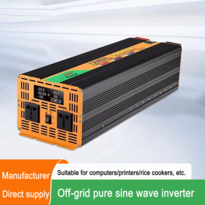 Alimentation électrique pour véhicule à onde sinusoïdale simple 4000W pour climatiseur domestique, cuisinière à induction, moteur HJ-8000S-L Pha HJ-8000S-L - Product Image 6