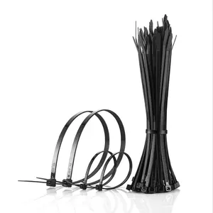 Professional Factory Custom Strong Strap Zip Tie Plastic Self-locking Nylon Cable Ties