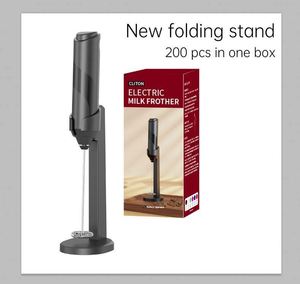 Automatic Foam Maker Milk <b>Steamer</b> Handheld Coffee Whisk <b>Electric</b> Milk Frother - Product Image 2
