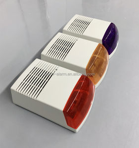 Sirene strobo luar ruangan tahan air <span class=keywords><strong>128dB</strong></span> (DC 12V/24V, ABS/AS/PC LED) -sirene <span class=keywords><strong>Alarm</strong></span> dengan lampu strobo - Product Image 1